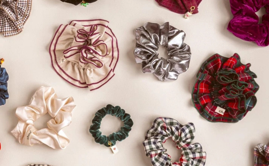 Luxury Upcycled Scrunchies | Chou²