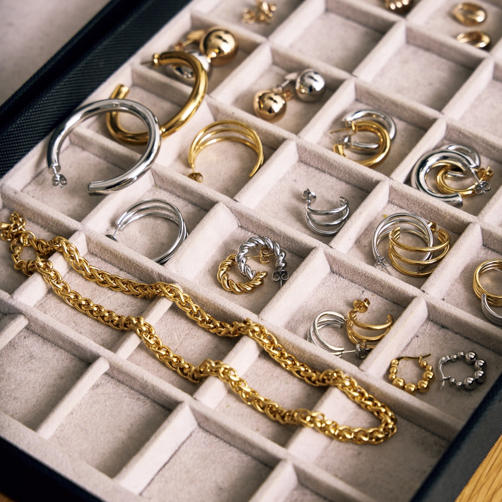 Stainless Steel Jewellery | Gold & Silver Water-Resistant Jewellery