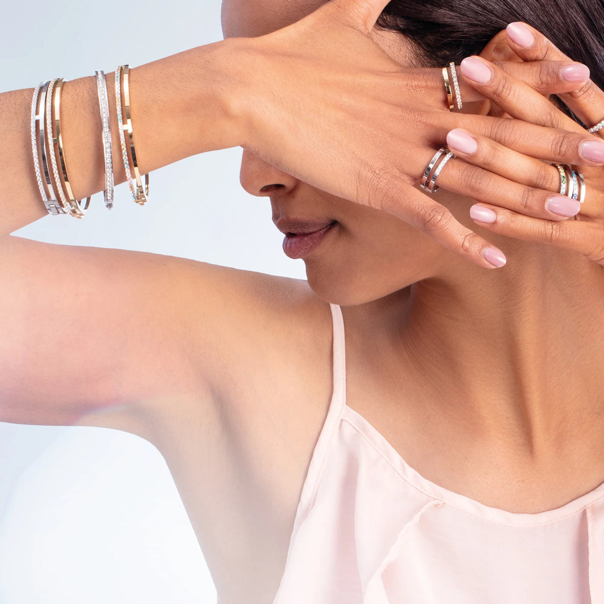 Eternal Unity Bangle Bracelet | Coeur De Lion
