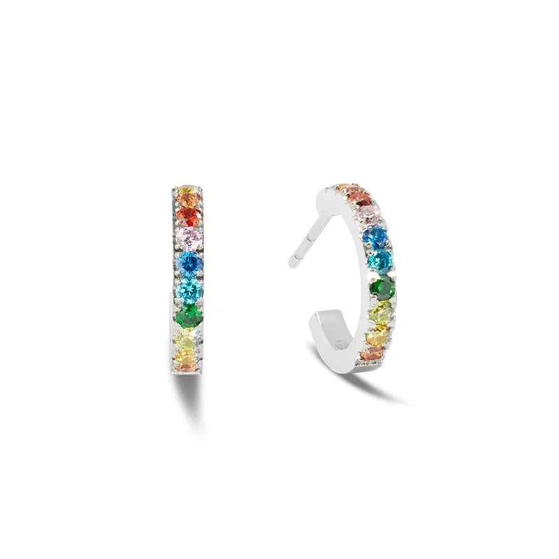 Eternal Love Mini Hoop Earrings | Coeur De Lion