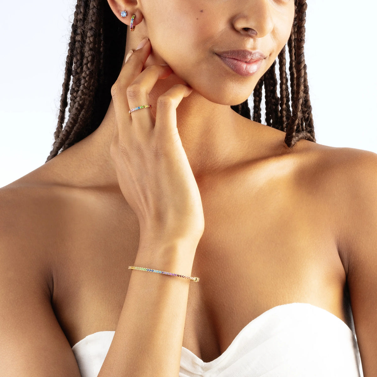 Eternal Love Mini Hoop Earrings | Coeur De Lion