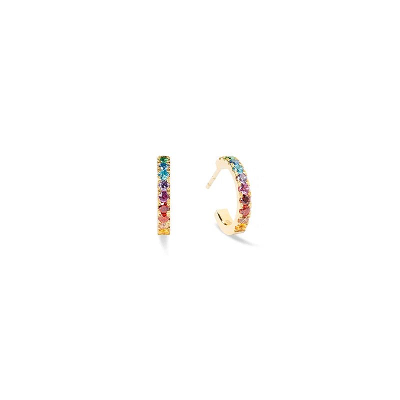 Eternal Love Mini Hoop Earrings | Coeur De Lion