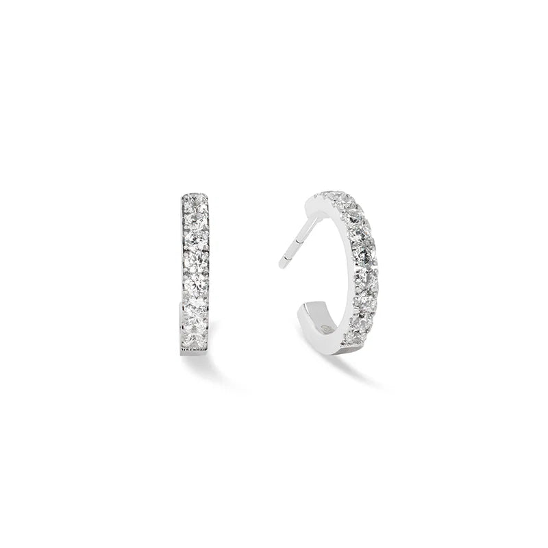 Eternal Love Mini Hoop Earrings | Coeur De Lion