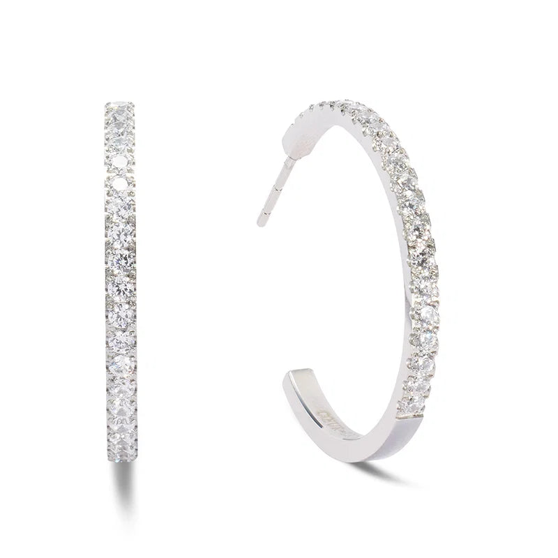 Eternal Love Big Hoop Earrings | Coeur De Lion