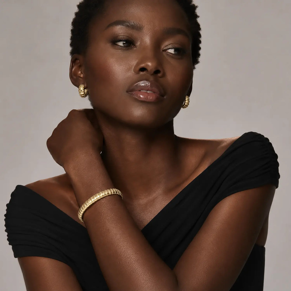 Structure Hoop Earrings | Coeur De Lion