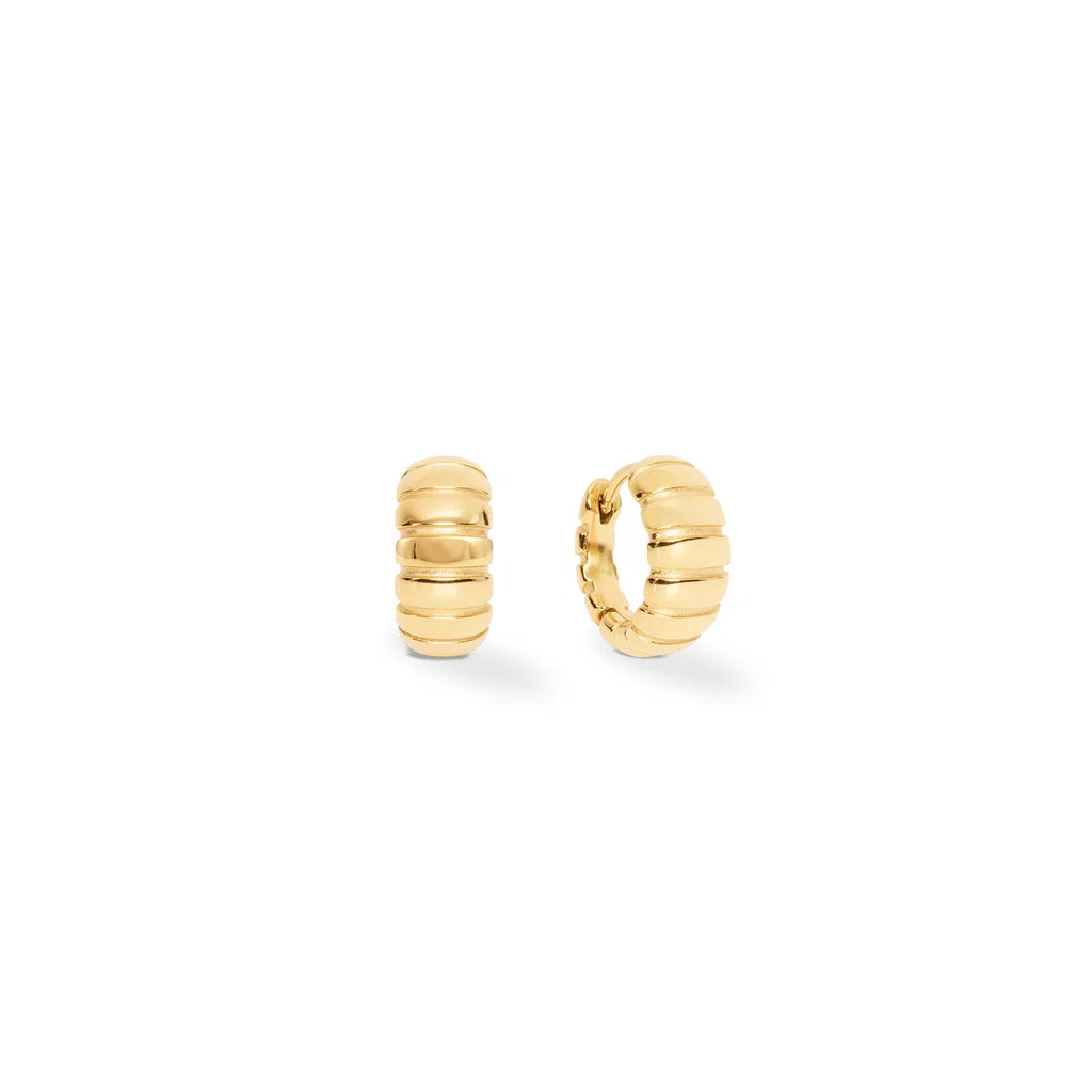 Structure Hoop Earrings | Coeur De Lion