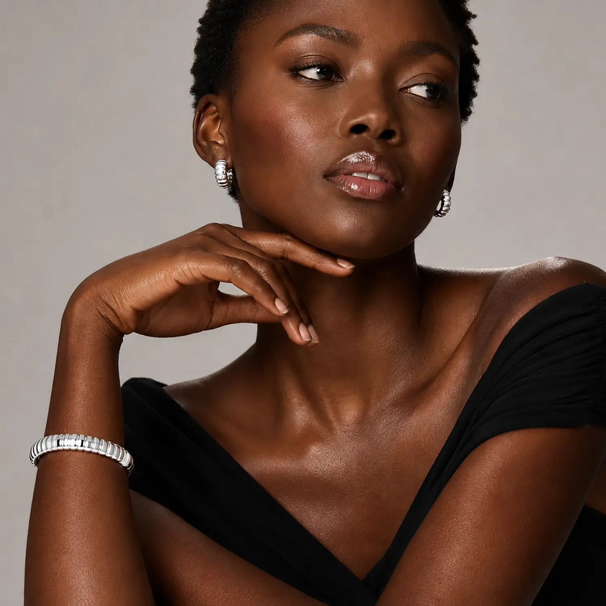 Structure Hoop Earrings | Coeur De Lion