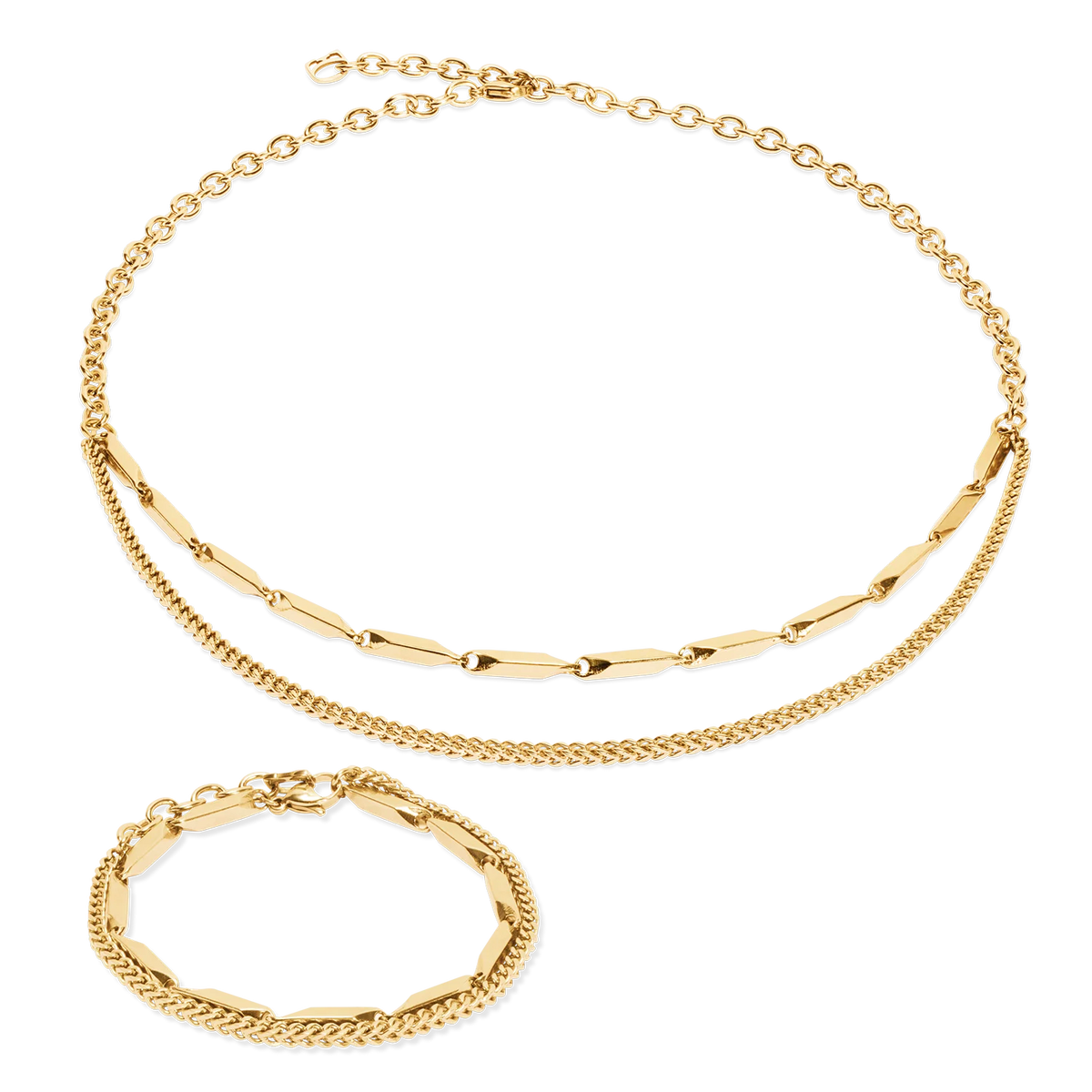 Twisted Layers Necklace | Coeur De Lion