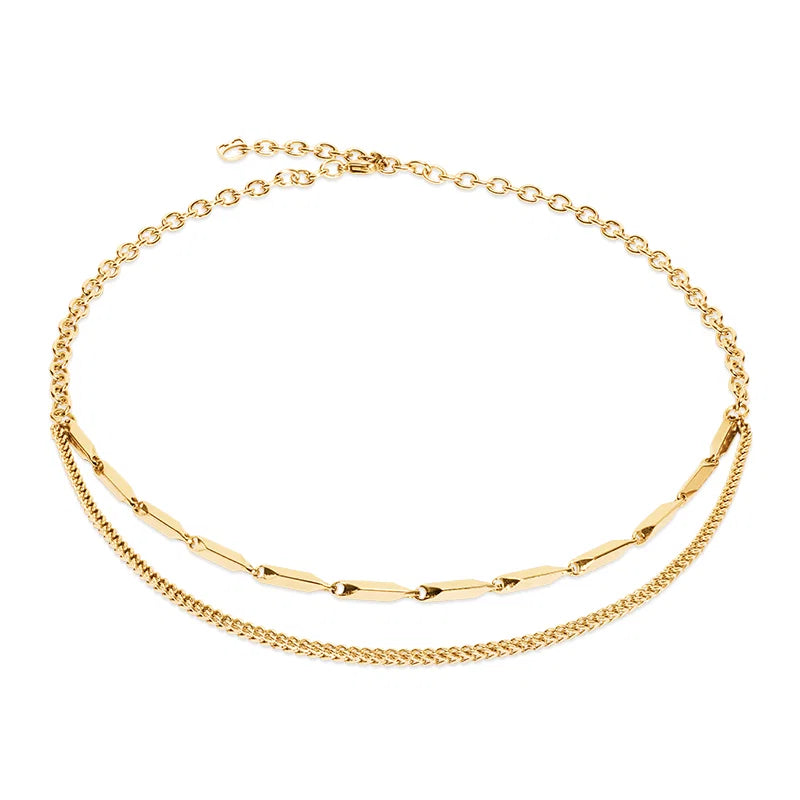 Twisted Layers Necklace | Coeur De Lion