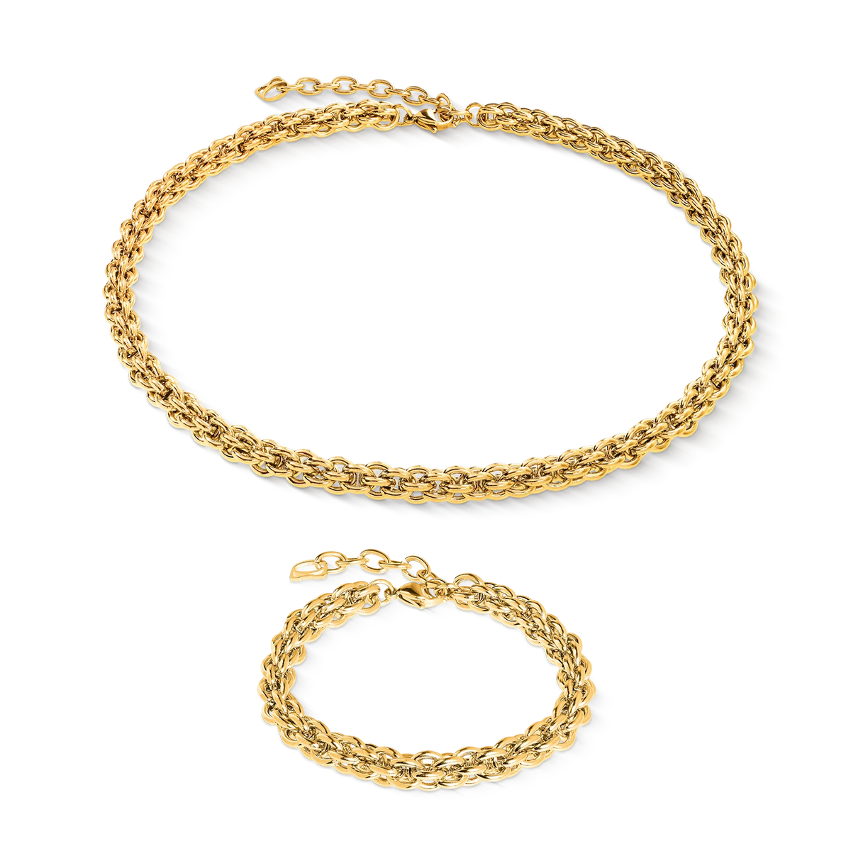 Mesh Chain Classic Necklace | Coeur De Lion