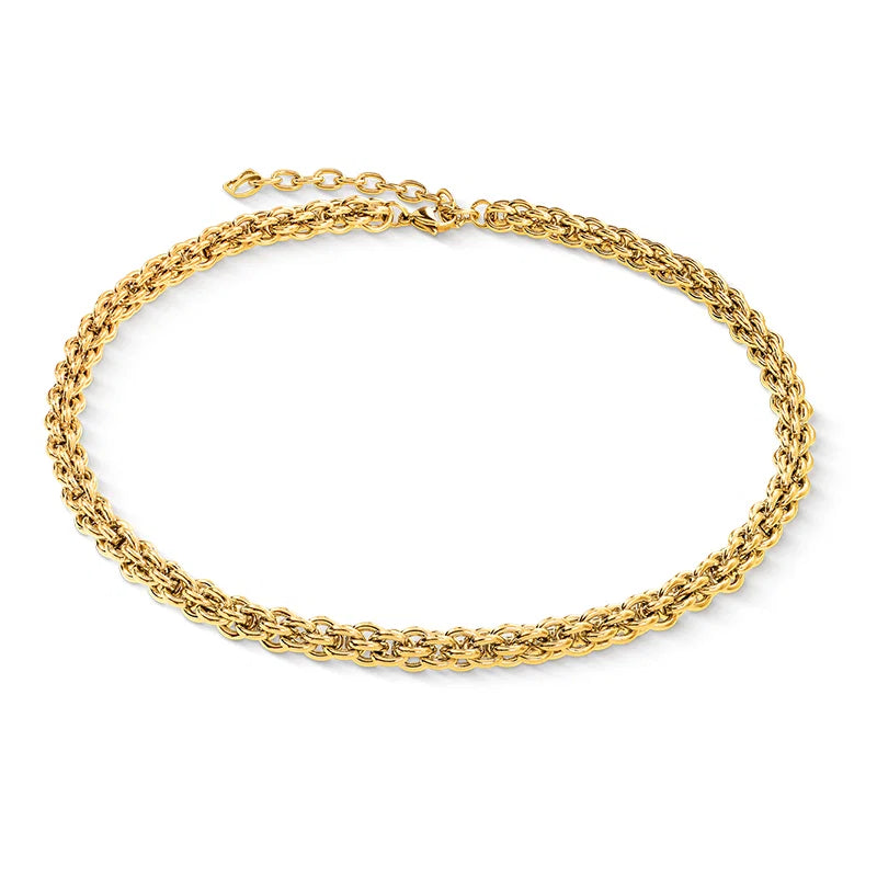 Mesh Chain Classic Necklace | Coeur De Lion