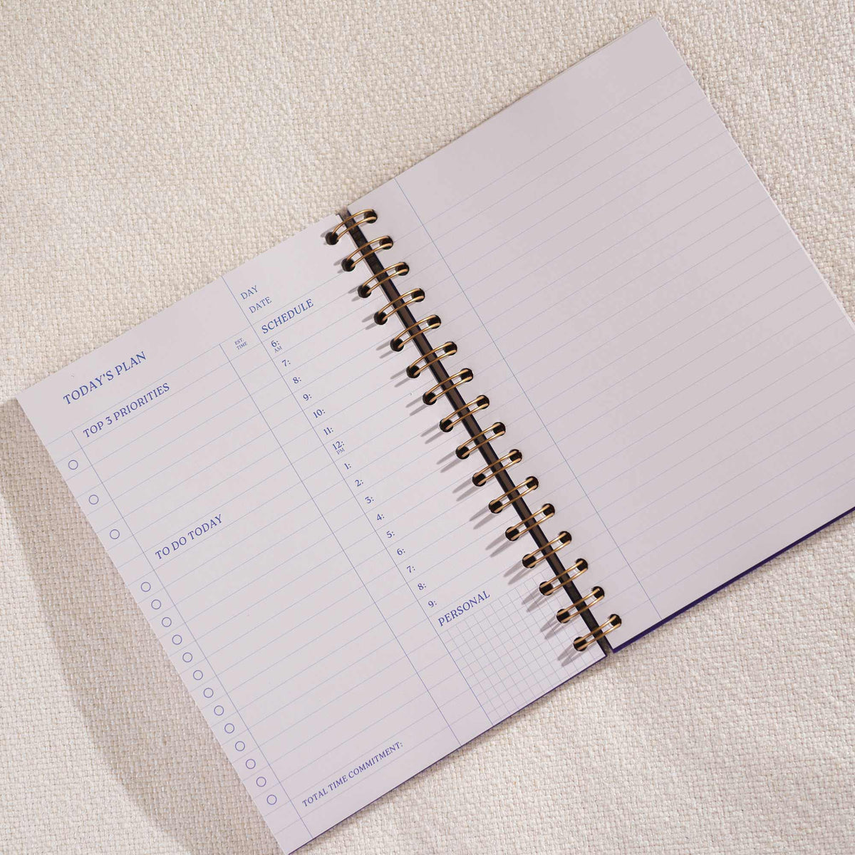Undated Daily Productivity Planner | A5 Hardback | Good Tuesday
