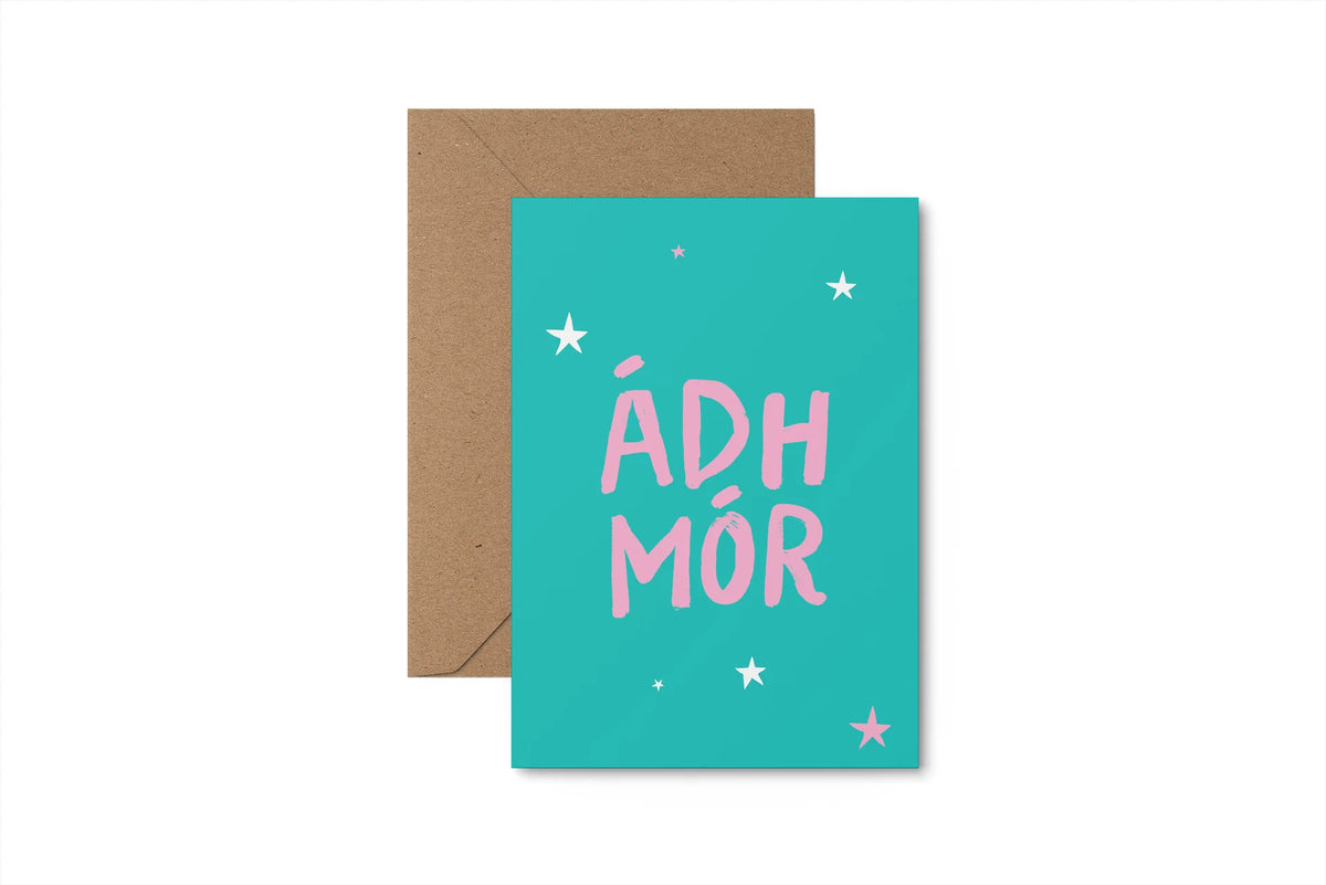 Ádh Mór | Irish Good Luck Card | Slieve Studio