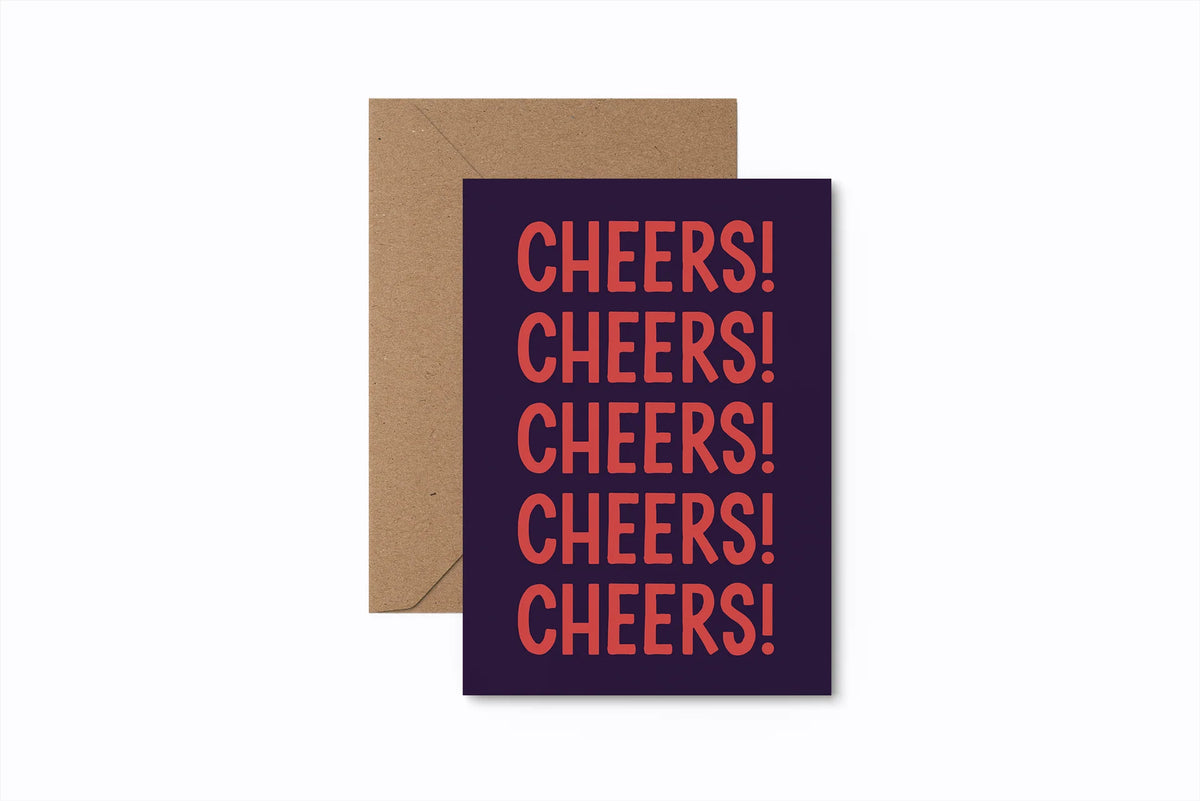 Cheers | Greeting Card | Slieve Studio