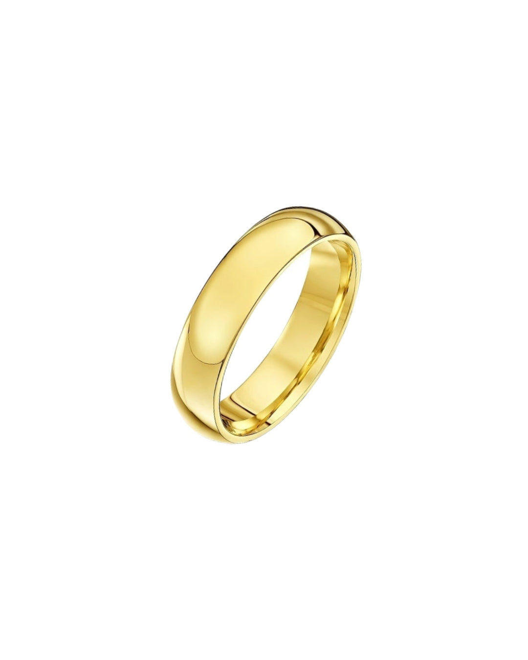 18ct Gold Plated Band Ring | Patras
