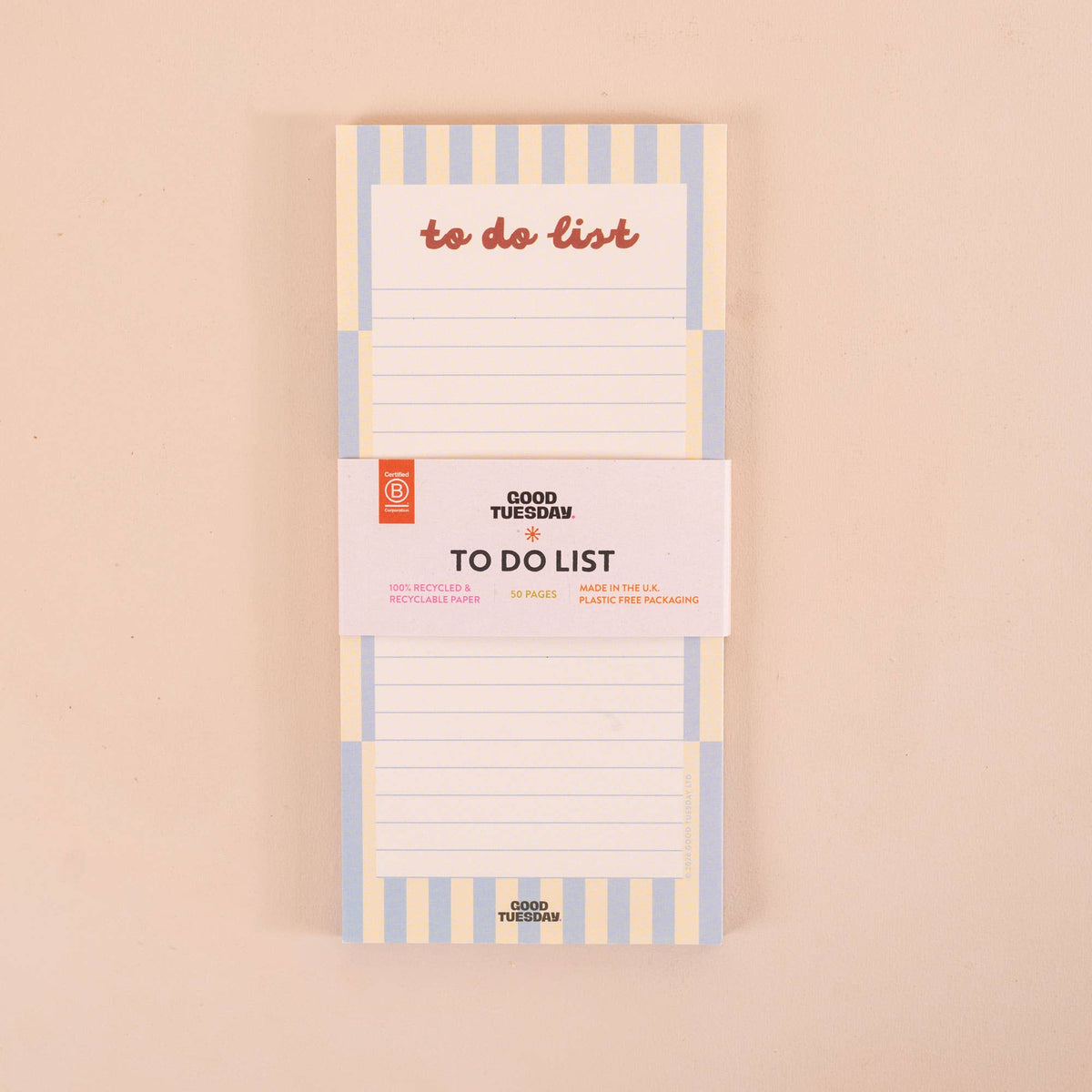 To Do List Pad | Butter Blue | Good Tuesday