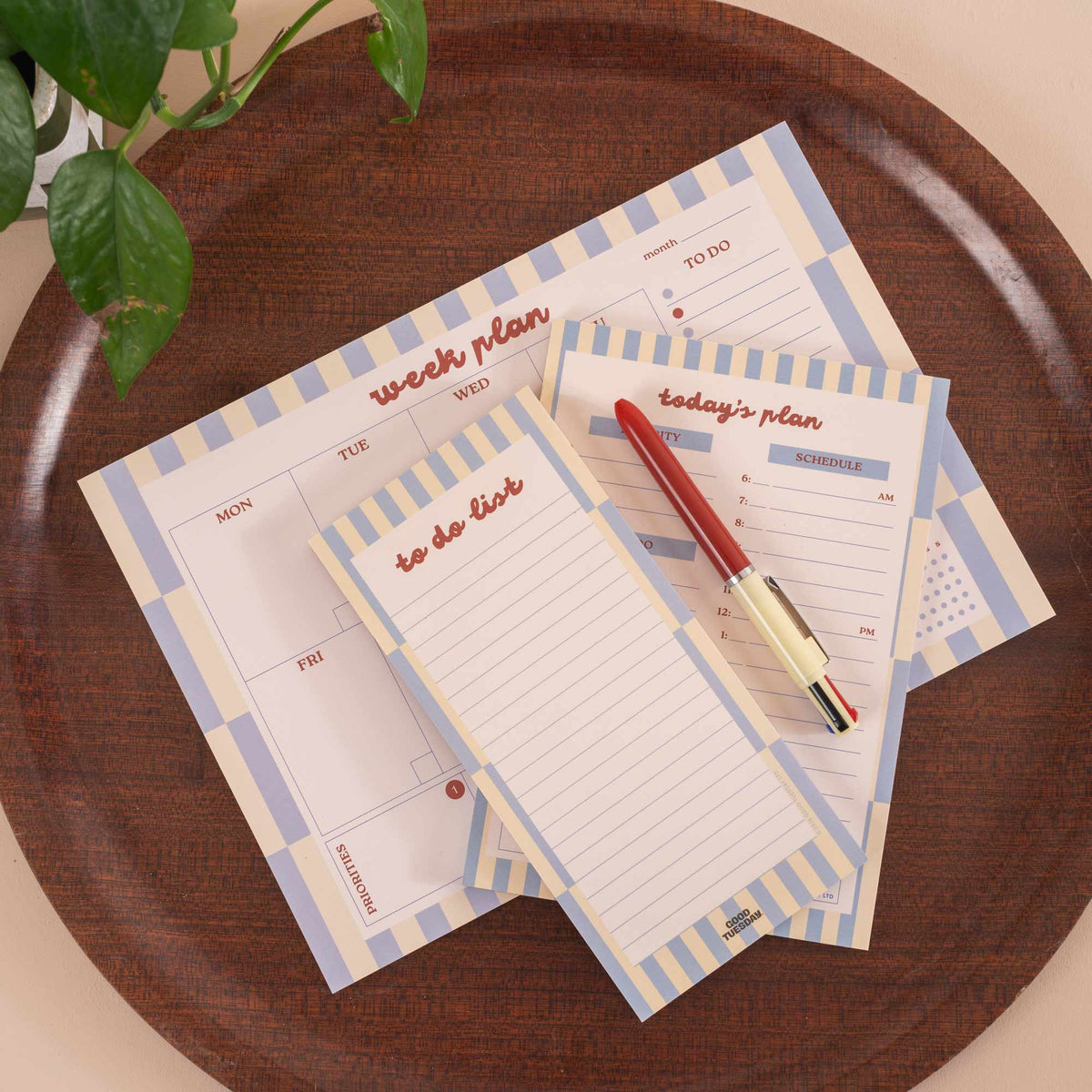 To Do List Pad | Butter Blue | Good Tuesday