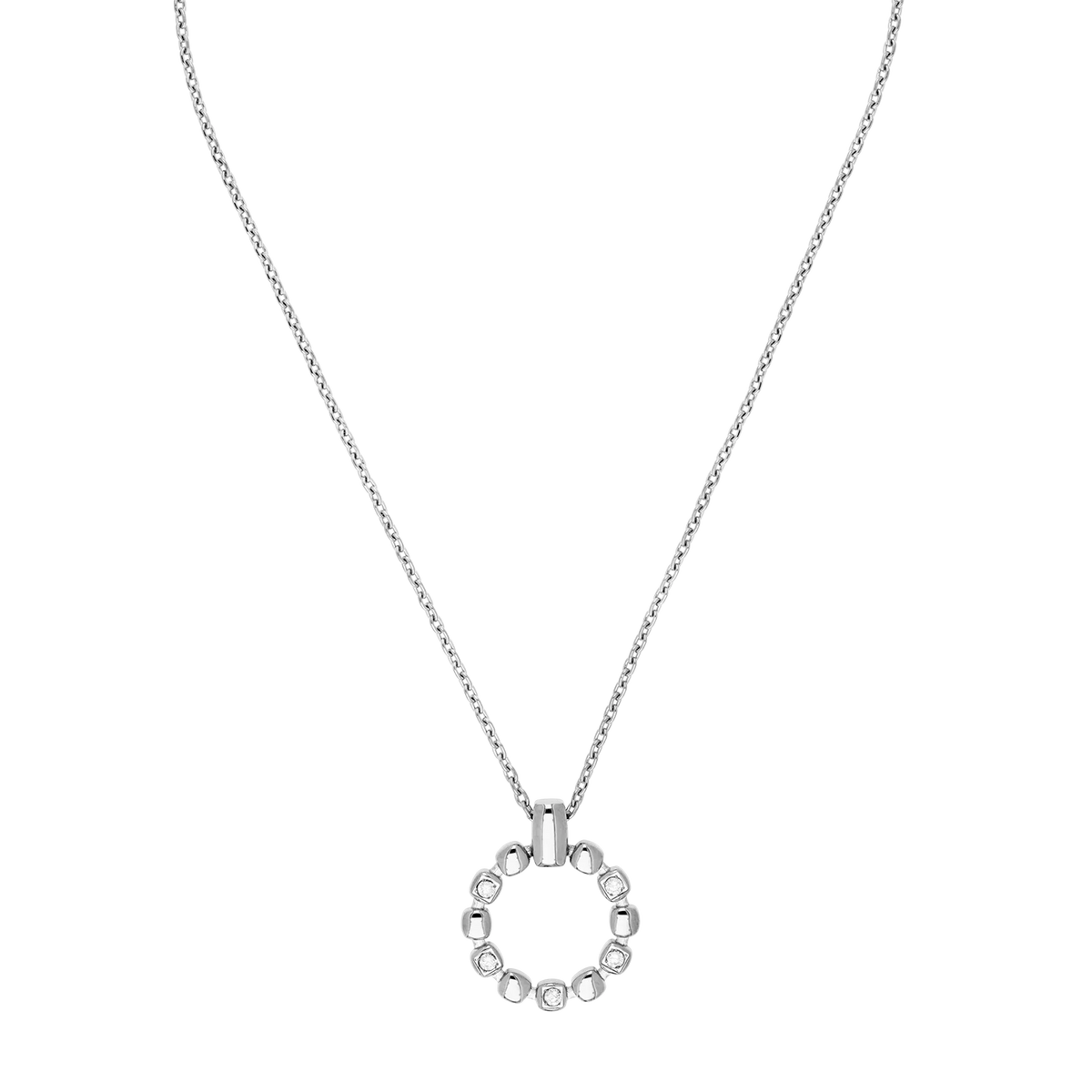 Soft Cube Circle Glow Necklace | Coeur De Lion