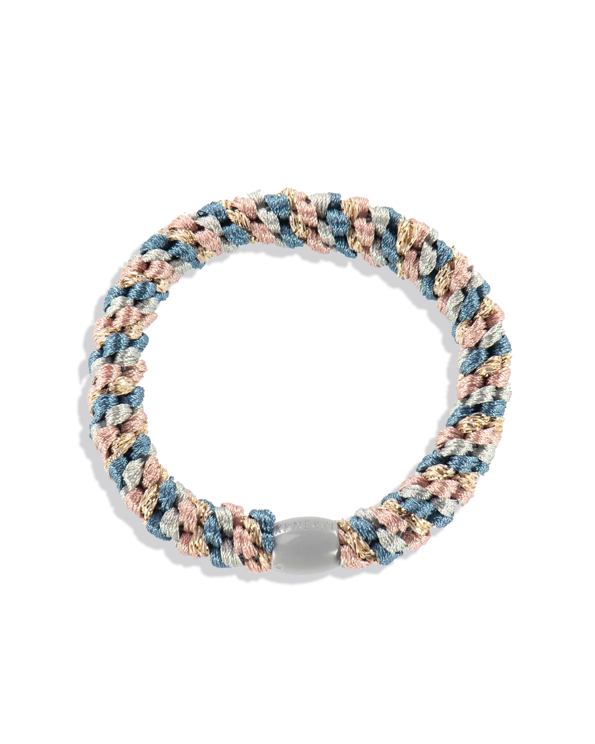 Kknekki Hair Tie | Mix | Dusty Blue & Dusty Rose