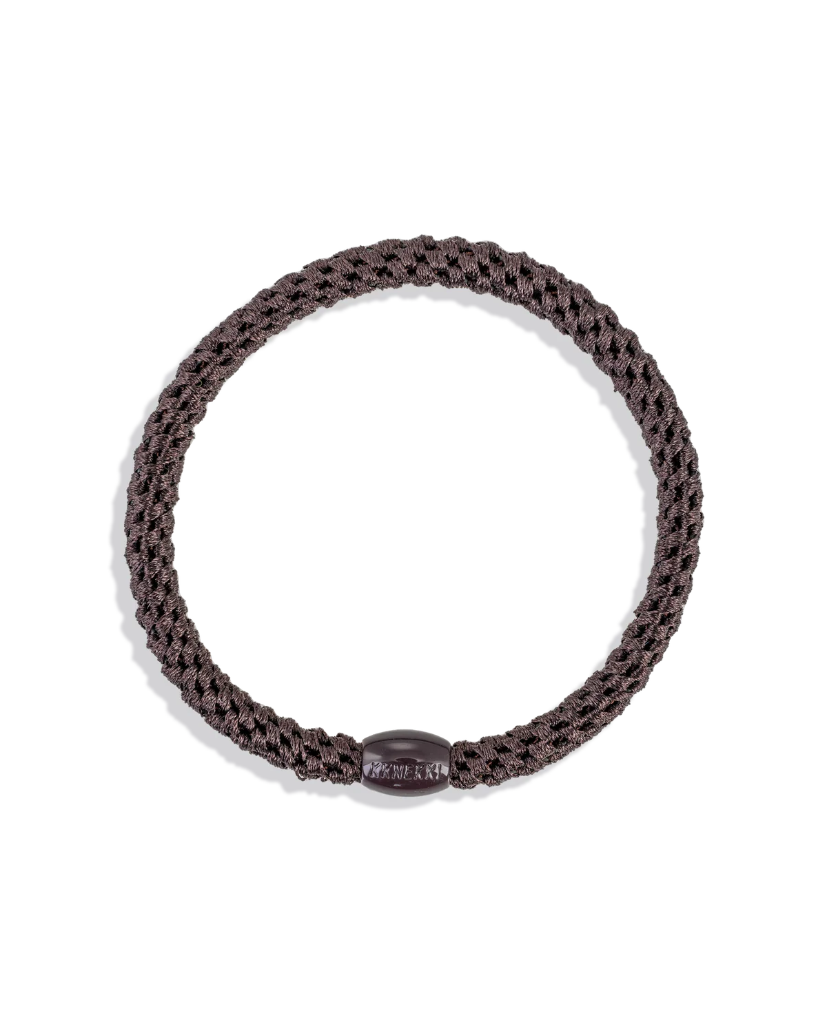Kknekki Hair Tie | Slim Plain | Brown
