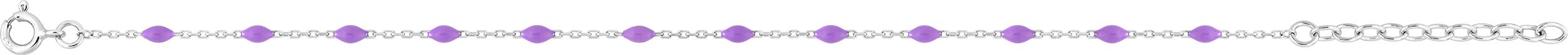 Sterling Silver Colour Bead Bracelet | Lilo