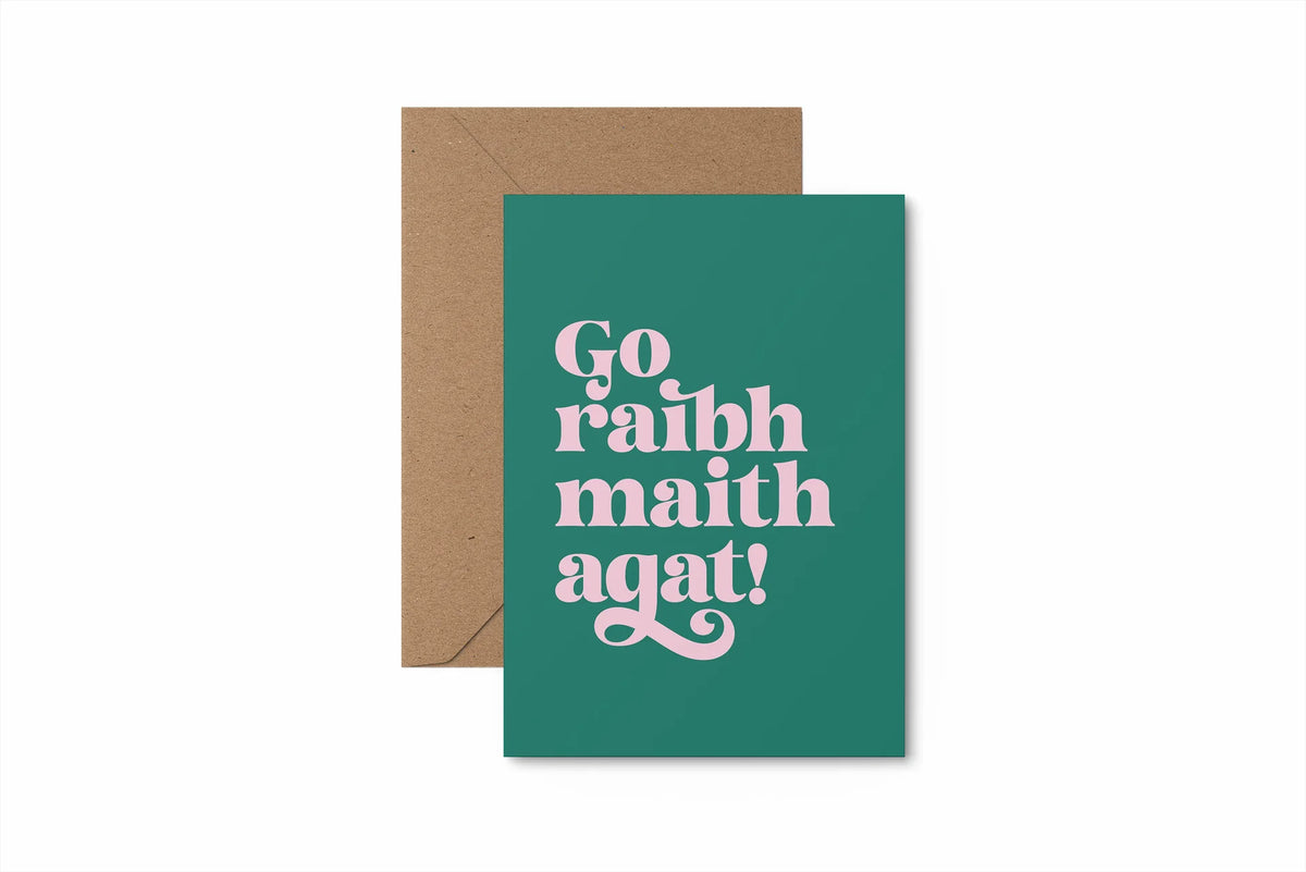GRMA | Irish Thank You Card | Slieve Studio