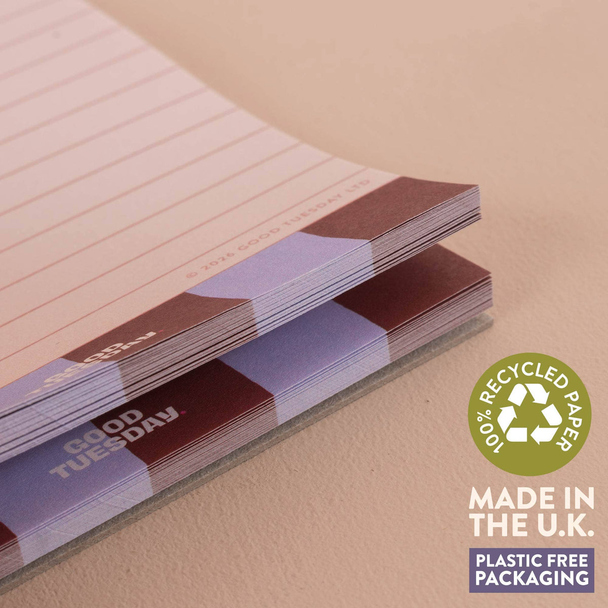 To Do List Pad | Checks & Stripes | Good Tuesday