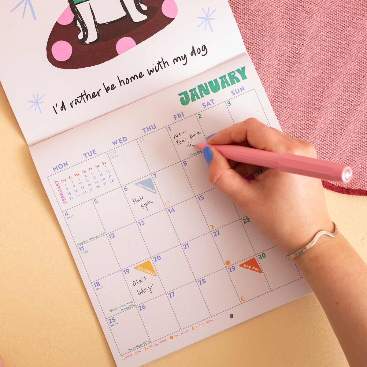 2027 Compact Wall Calendar | Dog Life | Good Tuesday