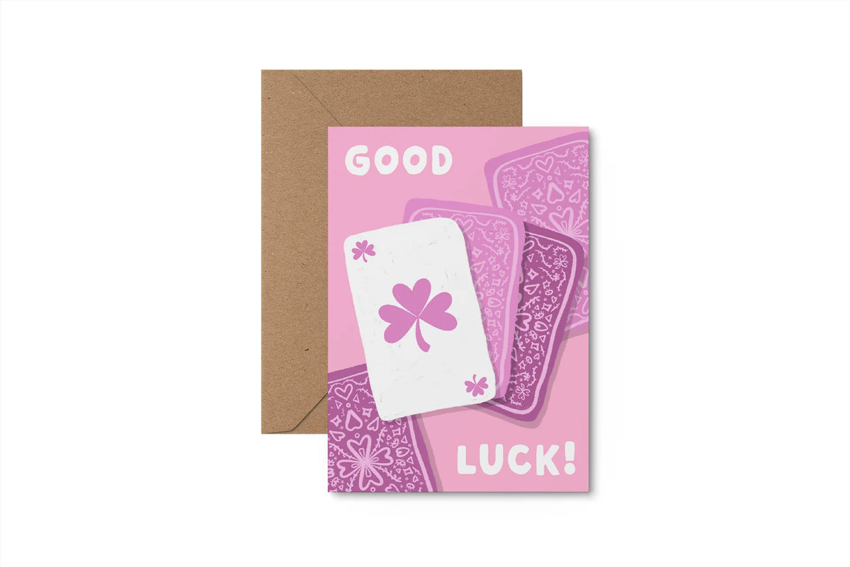 Shamrock Playing Card | Good Luck Card | Slieve Studio