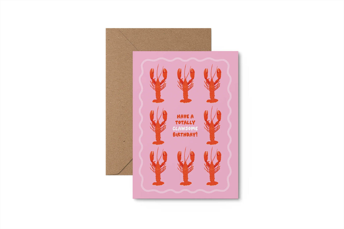 Have a Clawsome Birthday | Birthday Card | Slieve Studio