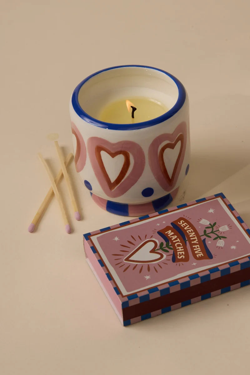 Hearts Matchbox | A Dopo | Paddywax