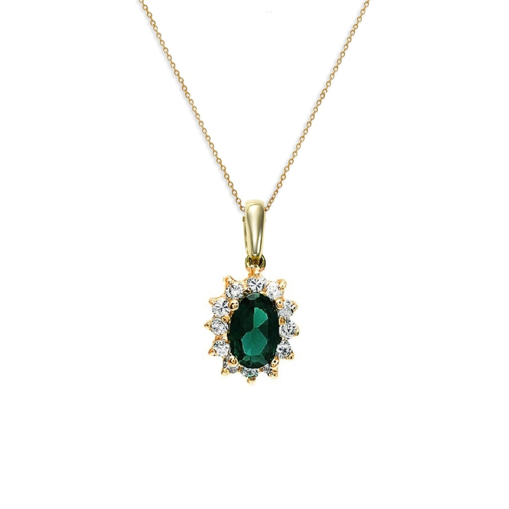 18ct Gold Plated Cluster Necklace | Adina