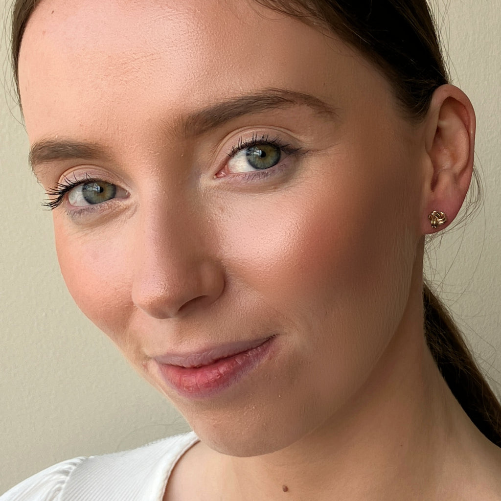 Annagh Gold Knot Stud Earrings