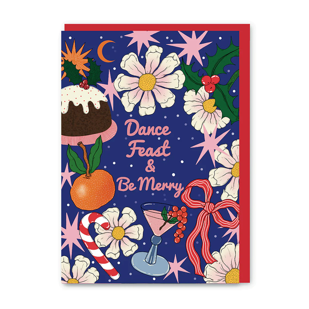 Be Merry Christmas Card | In Real Life