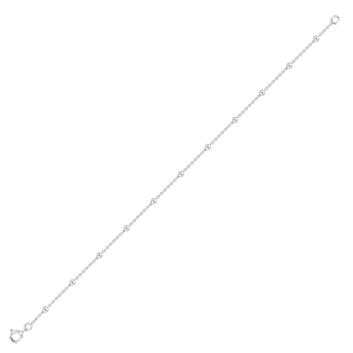 Sterling Silver Satellite Chain Necklace | Reelan