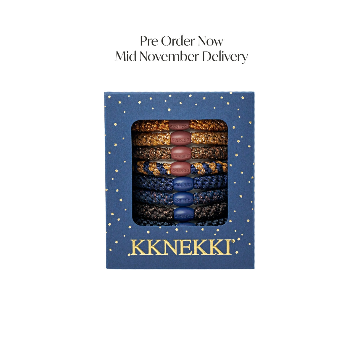 KKNEKKI Hair Ties | Holiday Edition | 8 Hair Ties