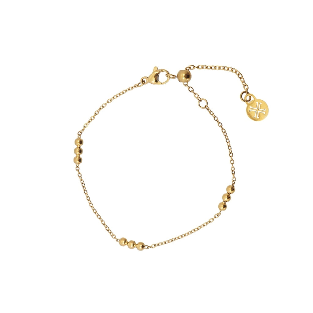Bead Detail Chain Bracelet | Anartxy