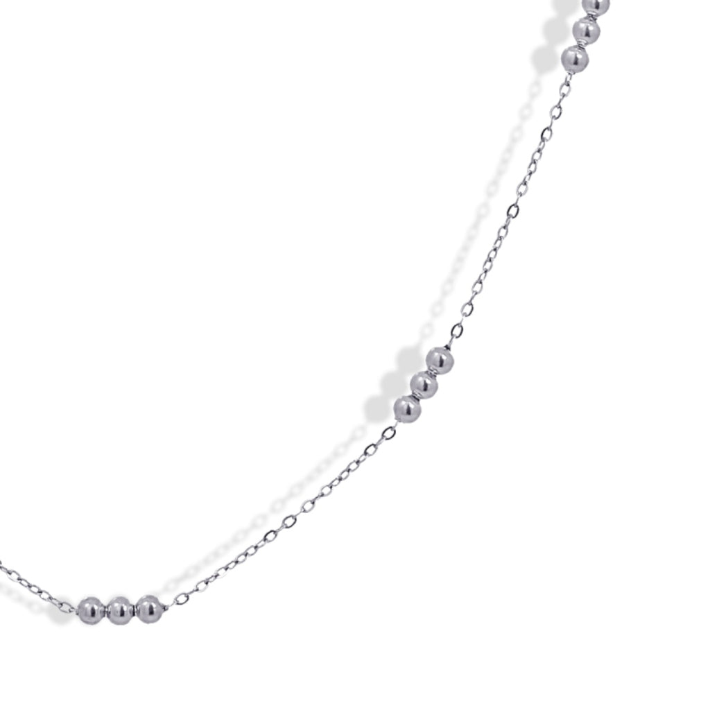 Bead Detail Chain Necklace | Anartxy