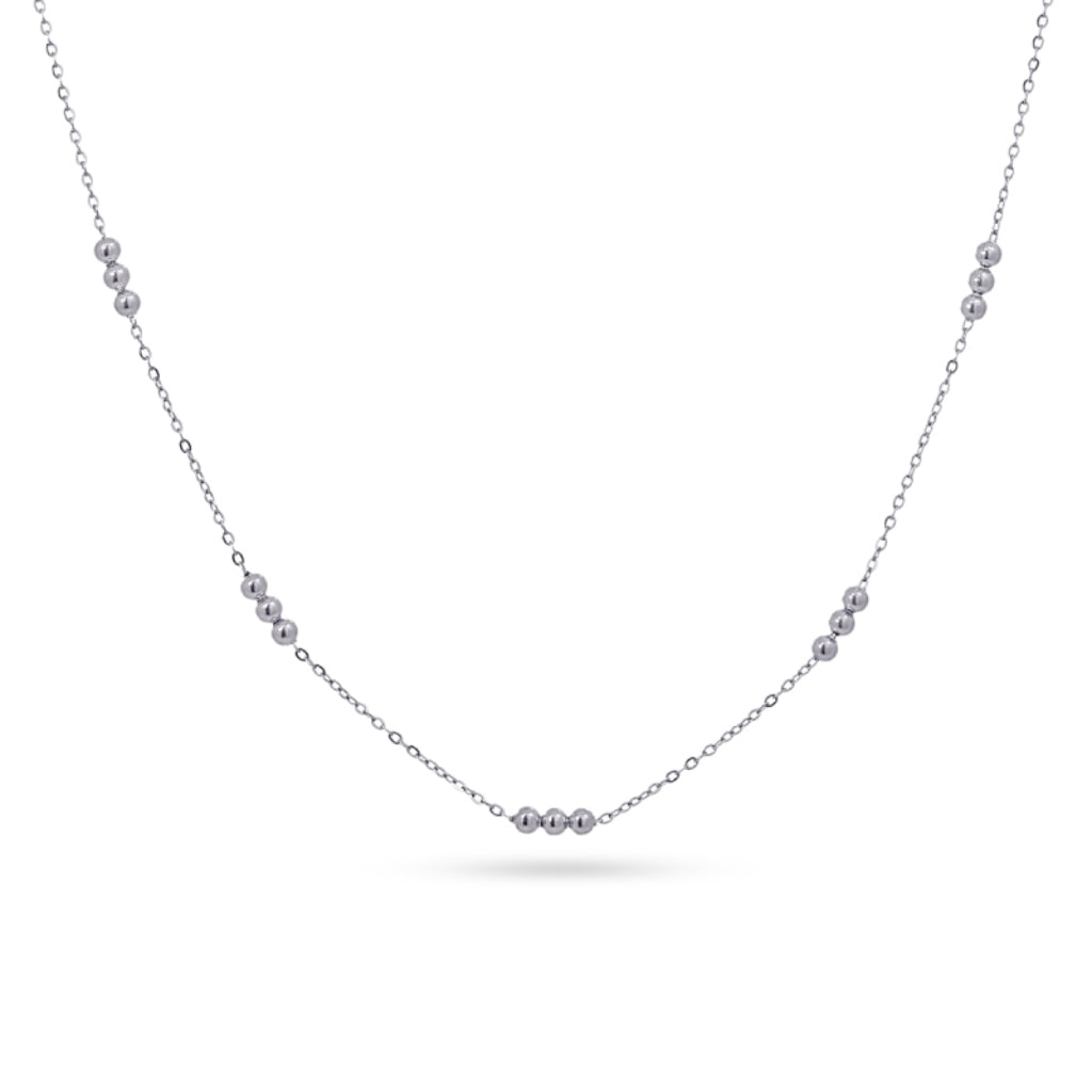 Bead Detail Chain Necklace | Anartxy