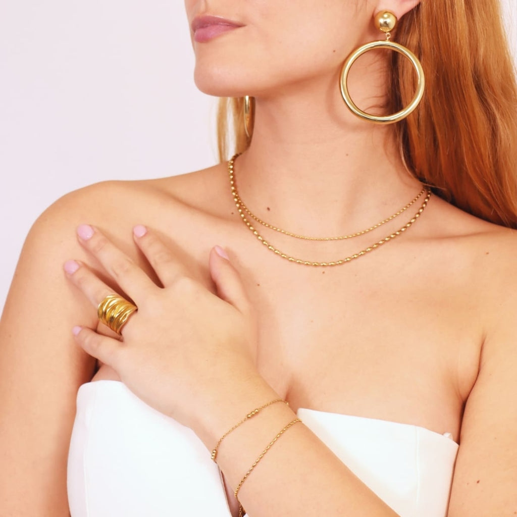 Beaded Chain Bracelet | Anartxy