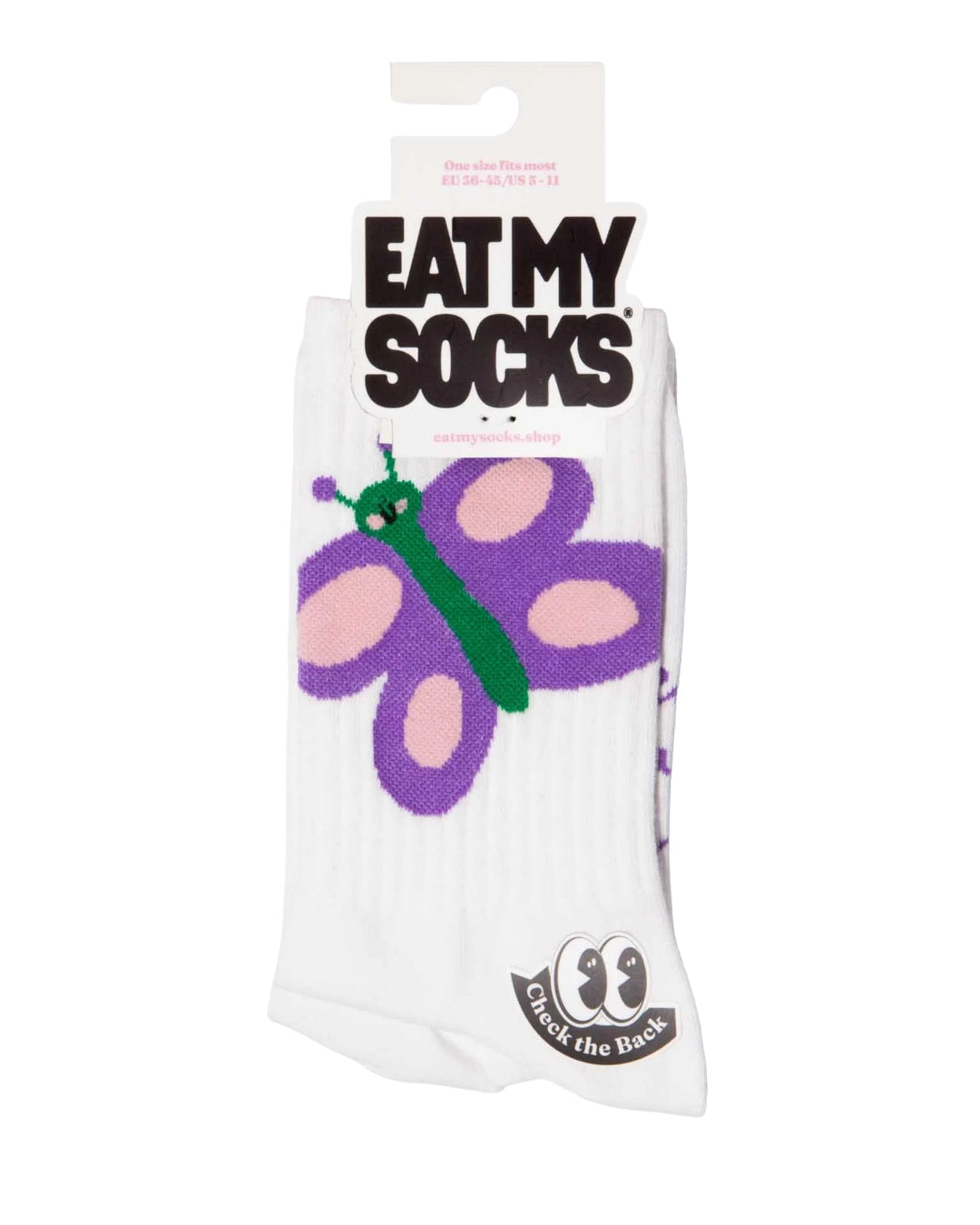 Butterfly Flat-Pack Socks | Eat My Socks