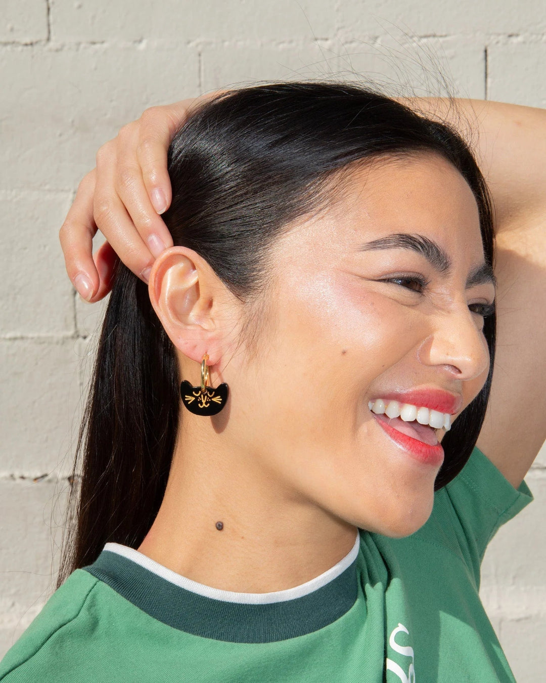 Cat | Charm Earrings | Eat My Socks