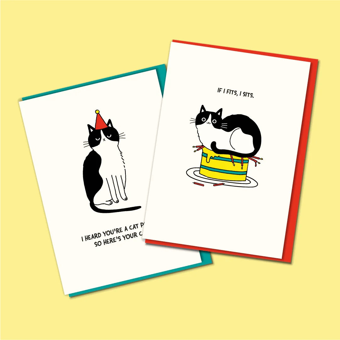 If I Fits I Sits Birthday Card | In Real Life