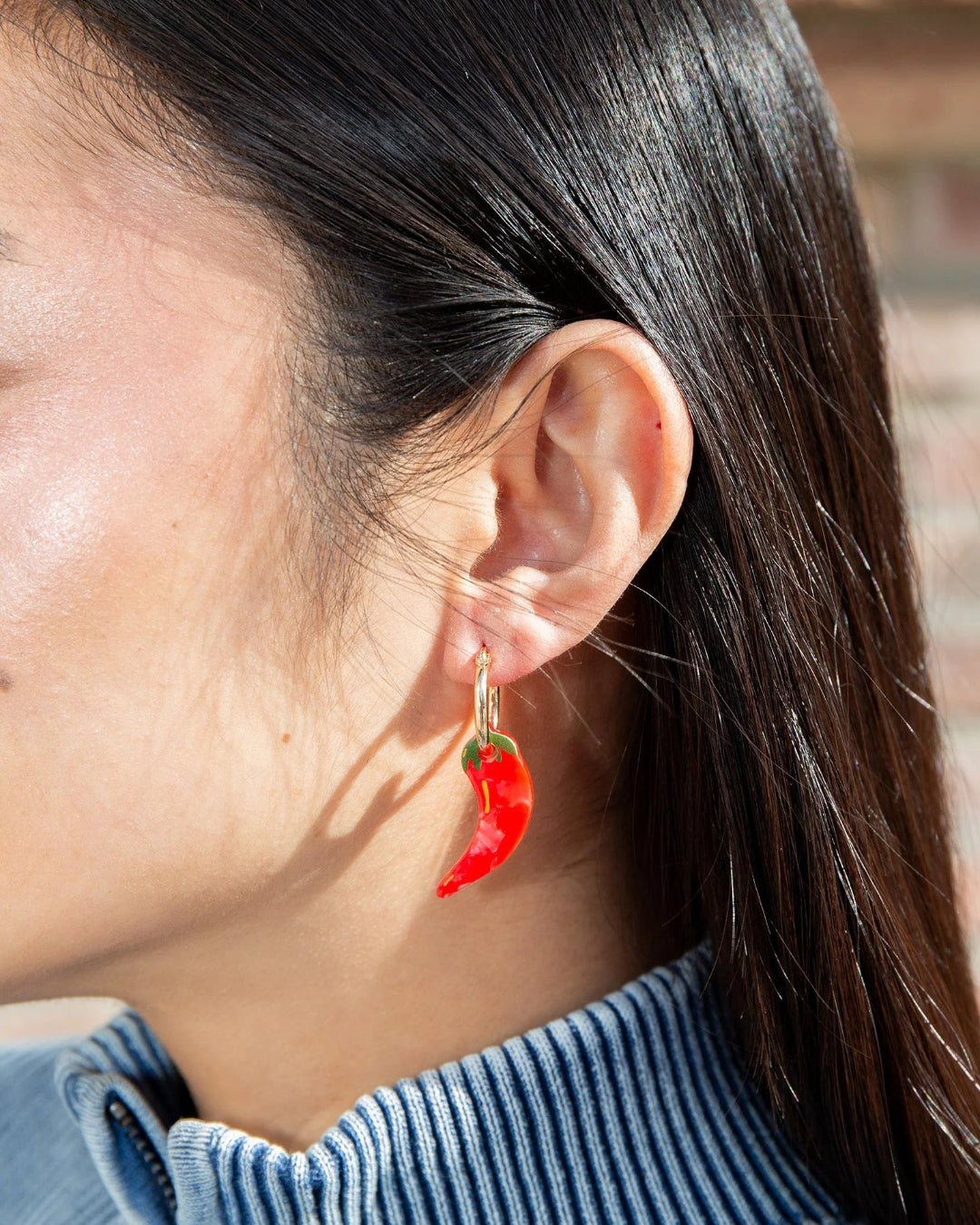 Chili | Charm Earrings | Eat My Socks