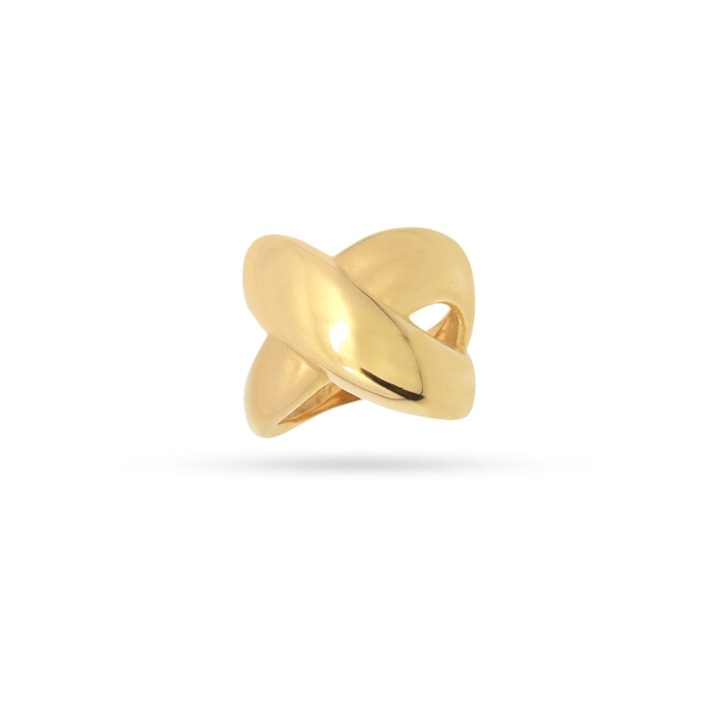 Chunky Crossover Ring | Anartxy
