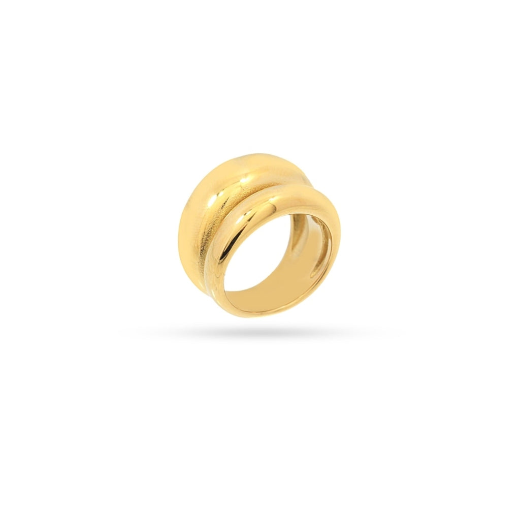 Chunky Double Band Dome Ring | Anartxy