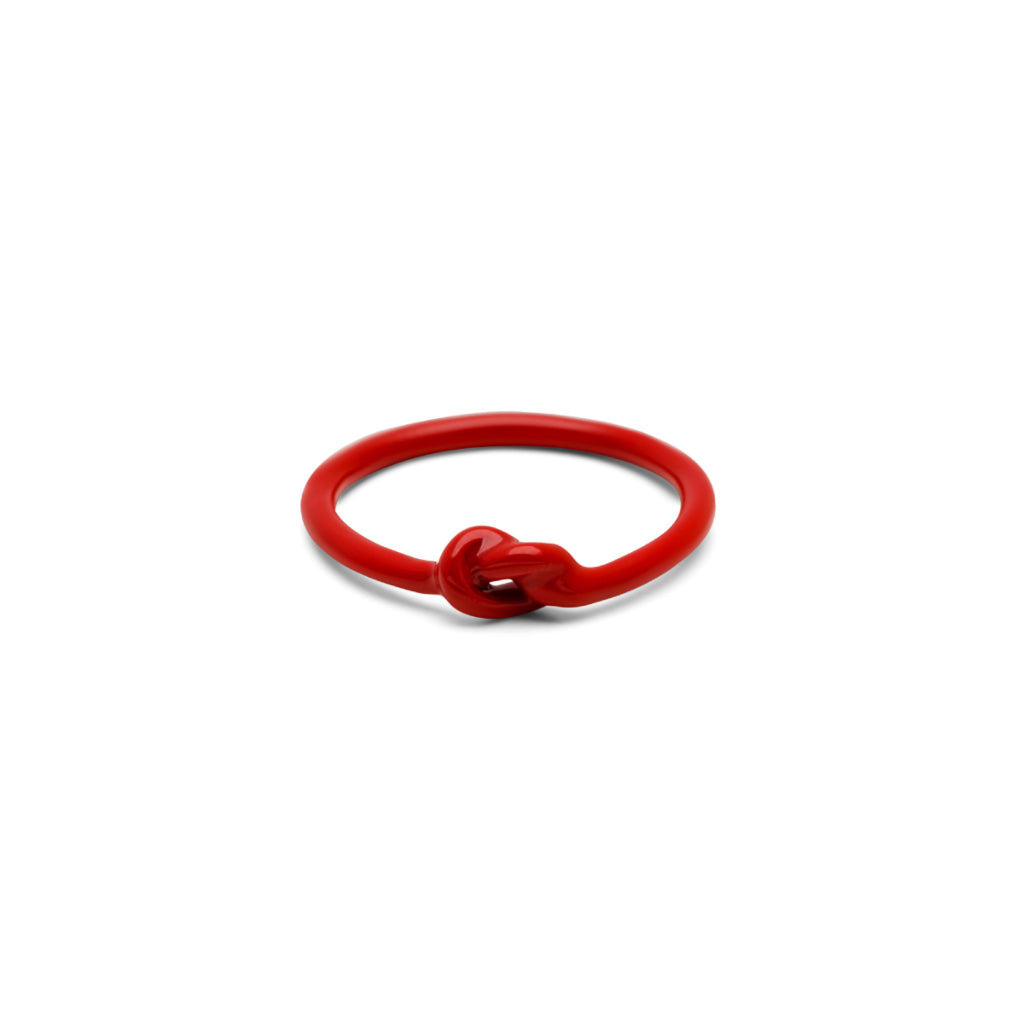 Colour Love Knot Ring