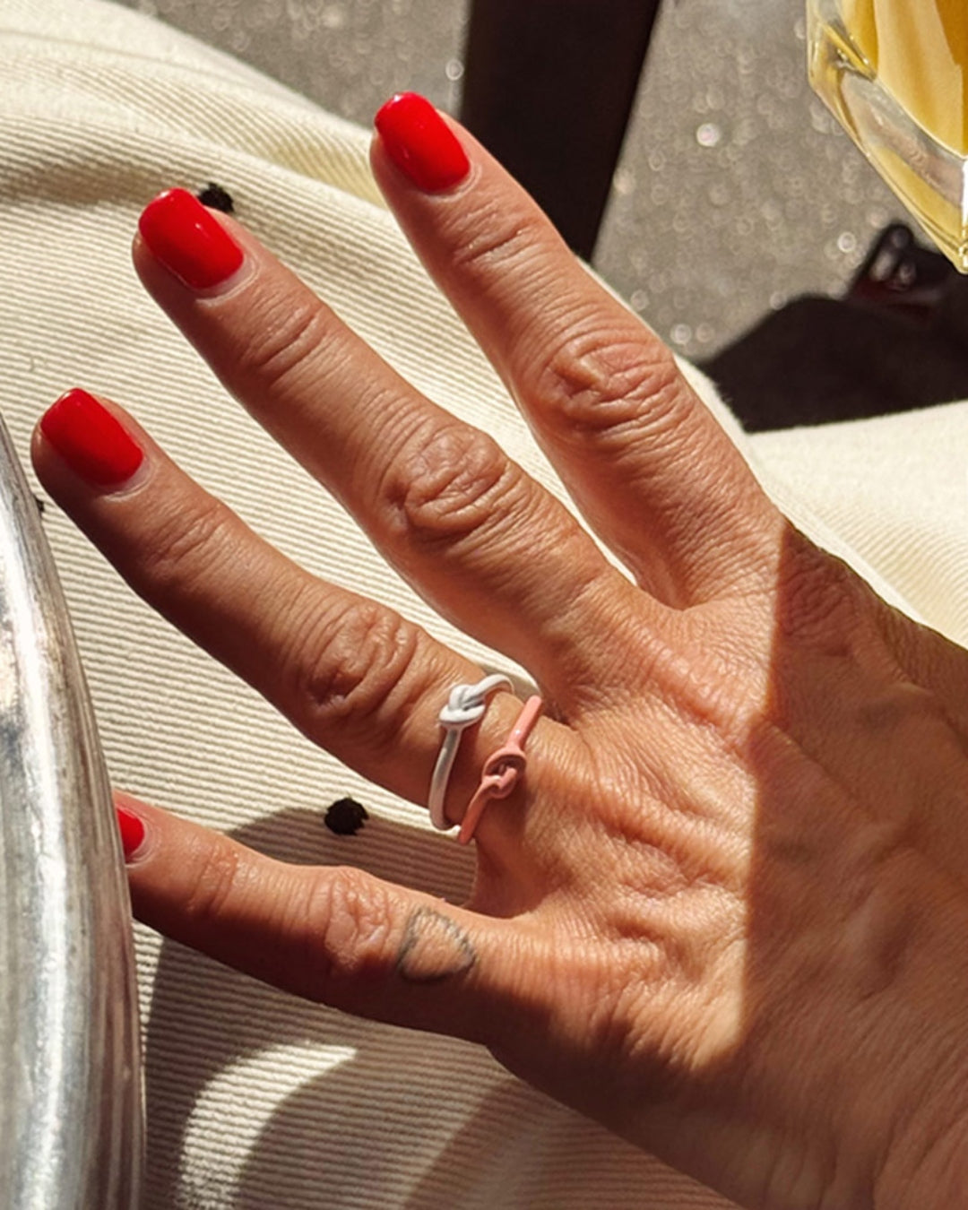 Colour Love Knot Ring | Lulu Copenhagen
