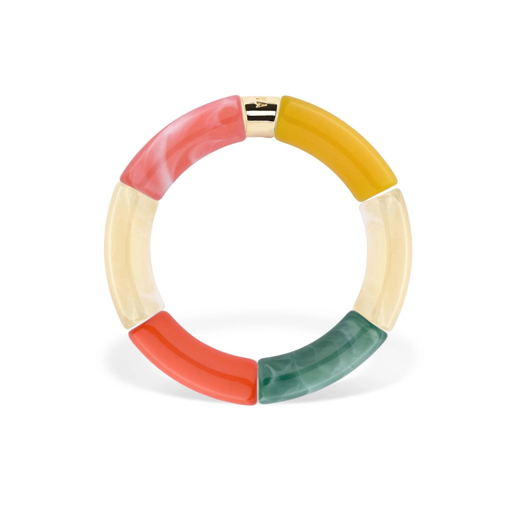 Colourful Resin Bracelet | Beijaflor | Parabaya