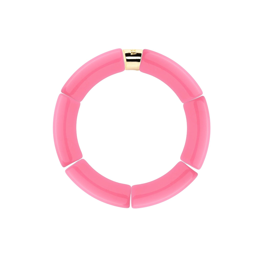 Colourful Resin Bracelet | Flamingo Mono | Parabaya